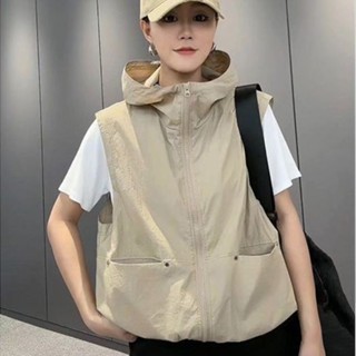 เสื้อกั๊กผู้หญิงทรงหลวม สไตล์เกาหลี สำหรับฤดูใบไม้ร่วง ทำจาก…