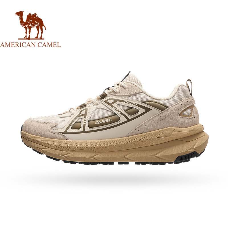 AMERICAN CAMEL รองเท้าวิ่ง กันลื่นสำหรับการสวมใส่ลำลอง