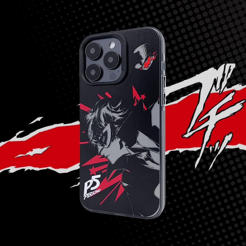 เหมาะสําหรับ Apple 16pm เคสโทรศัพท์มือถือกันกระแทก 15plus เลเซอร์ Xiaomi 14 เคสป้องกัน 13pro อะนิเมะ