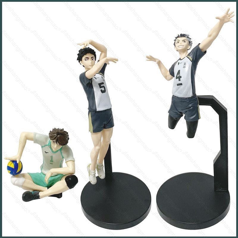 Haikyuu Action Figure Oikawa Tooru Kotaro Bokuto Akashi Keiji ตุ๊กตาของเล่นสําหรับเด็กเครื่องประดับ