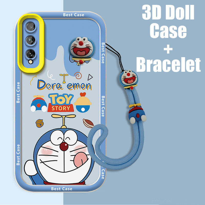 เคส Huawei Y8P เคส Huawei Y6P เคสใช้งานร่วมกับ 3D ตุ๊กตา Cool การ์ตูน  น่ารักนุ่มเคสโทรศัพท์ YQ-GZJT