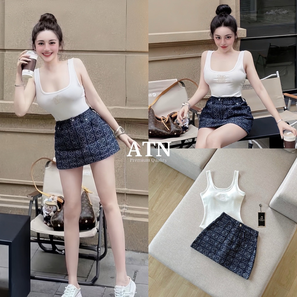 PD.shop (พร้อมส่ง) ATN136 เซ็ทพรีเมี่ยมผ้าดีมากค้า