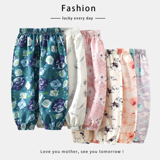 ฤดูร้อนเด็กเกาหลี-สไตล์กางเกงป้องกันยุงสาวทารกสบายๆระบายอากา…