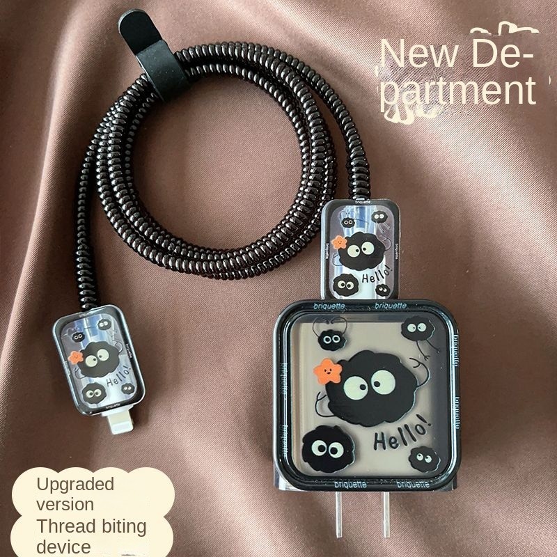สําหรับ iphone15 ปลอกป้องกันสาย USB iphone12promax ชาร์จเร็ว 20W หัวชาร์จ 14 plus เหมาะสําหรับเครื่องชาร์จ iPad series