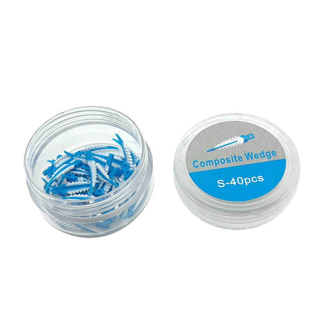 40 ชิ้น Autoclavable ทันตกรรมคอมโพสิต Wedges Interdental รูปที่ 4