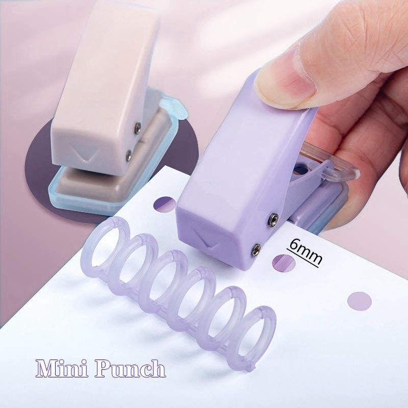 Single Hole Punch diy นักเรียน a4 กระดาษ Punch Book Binding เครื่องมือ WJ428