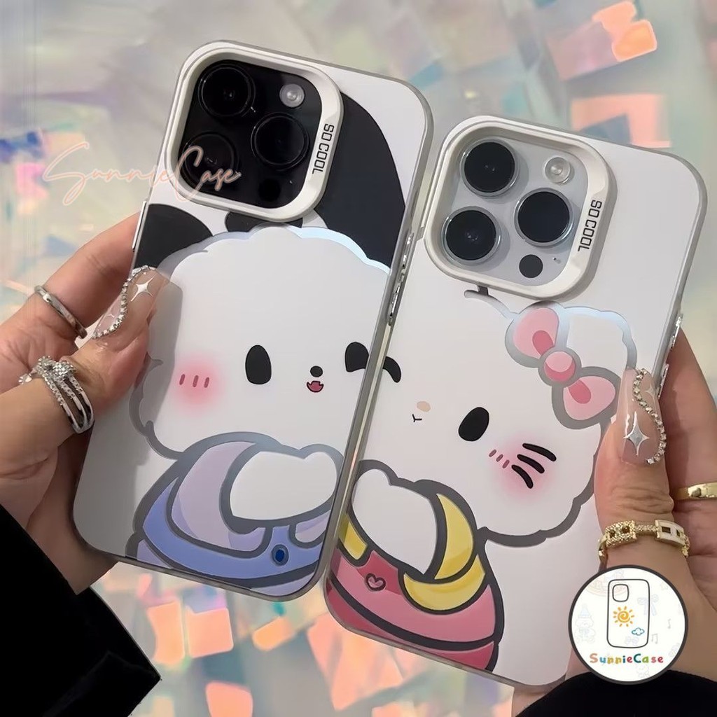 Pachacco Hello Kitty ดูเดิล เคส Realme C20 C17 C53 C51 C11 C35 C21 C33 C51s C25 C67 Note 50 5 7i C55 C15 5i C12 C30 C20A
