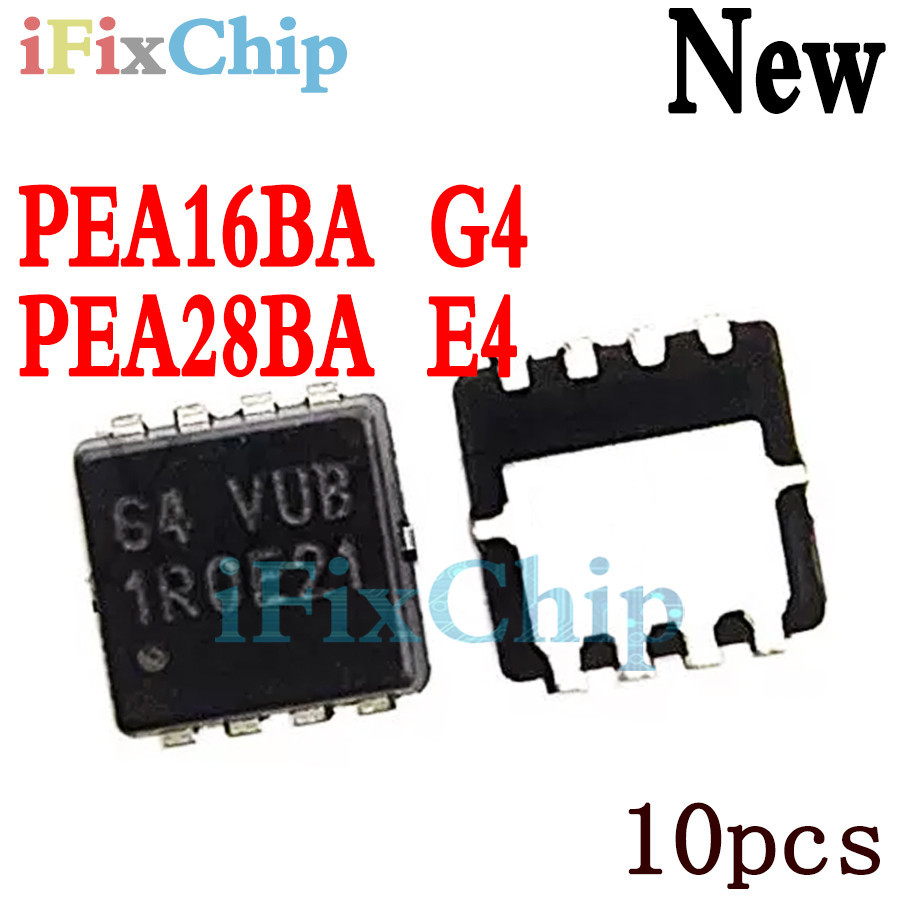 10pcs ยี่ห้อใหม่ PEA16BA G4 GUD PEA28BA E4 GNB VUB VUC GUB GUE QFN-8 ชิปเซ็ต