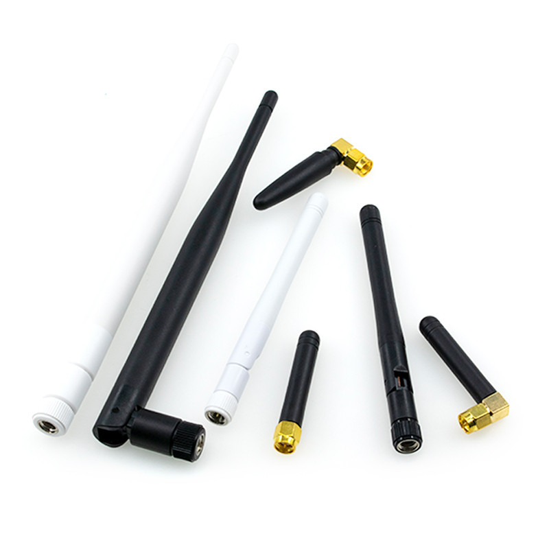 2 ชิ้น 2.4G เสาอากาศ SMA Connector WIFI เสาอากาศบลูทูธโมดูลเราเตอร์ไร้สายภายนอกใช้ในการตรวจสอบไร้สาย, ZIGBEE, สัญญาณ