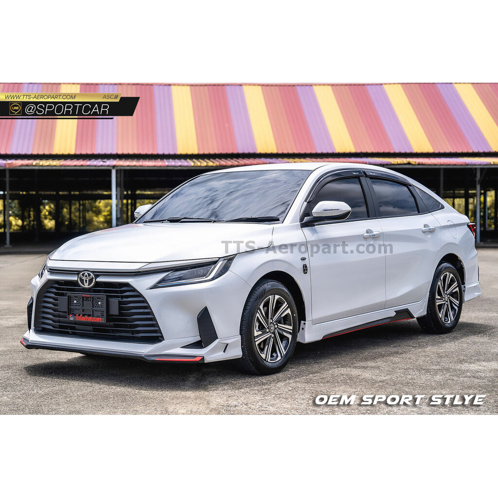 ชุดแต่ง Yaris Ativ 2023 2022 ทรง OEM Sport Stlye - ชุดแต่ง New Yaris ATIV, New Yaris ATIV แต่งสวย, ส