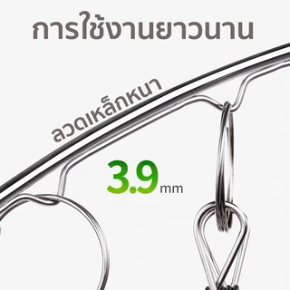 หนีบสแตนเลส หนีบผ้า ราวตากผ้าสเตนเลส ที่หนีบผ้า แบบโค้ง ไม้แขวนสแตนเลส No.C01030