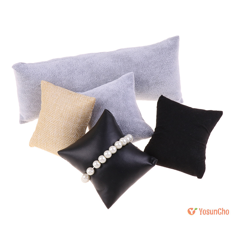 Yosunchoker] หมอนแสดงนาฬิกาสร้อยข้อมือมุกสําหรับผู้ถือเครื่องประดับ Counter Organizer ใหม่