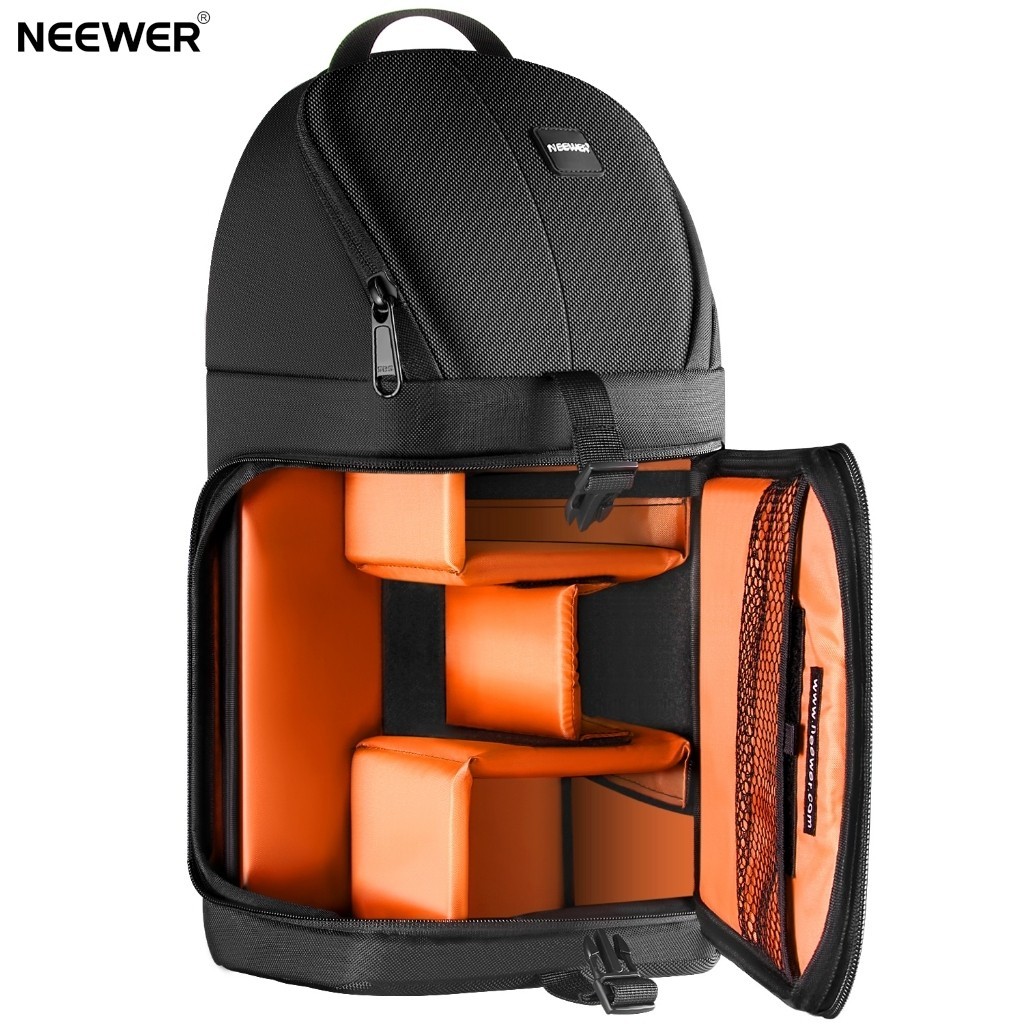 Neewer NW-XJB02S กระเป๋าเป้สะพายหลังกันน้ําสําหรับกล้อง Nikon/ Canon/ Sony DSLR