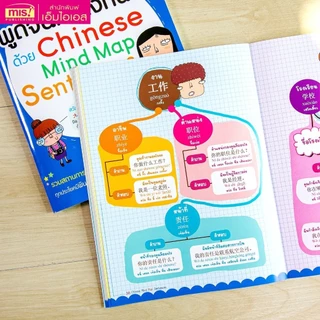 หนังสือพูดจีนกลางทันใจด้วย Chinese Mind Map Sentences