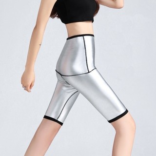 ♞ผู้หญิงหนักเหงื่อชุดซาวน่าสูทออกกําลังกายยิมออกกําลังกายลดน…