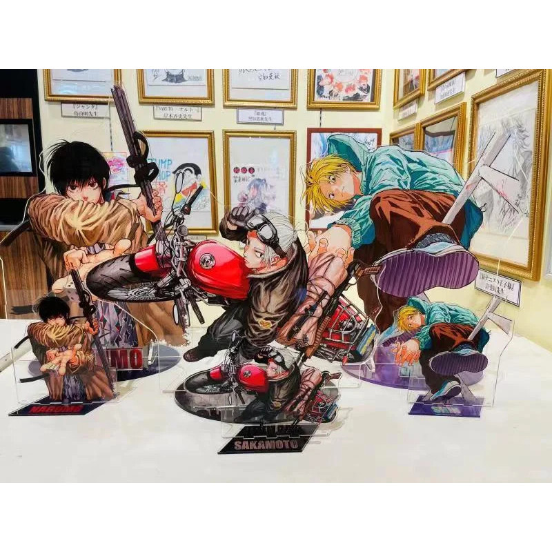 Sakamoto DAYS ของเล่นตัวเลขอะคริลิคขาตั้งอะนิเมะรุ่น Action Figure เครื่องประดับเด็กคอลเลกชันของเล่น Asakura Shin ของขวัญเพื่อน
