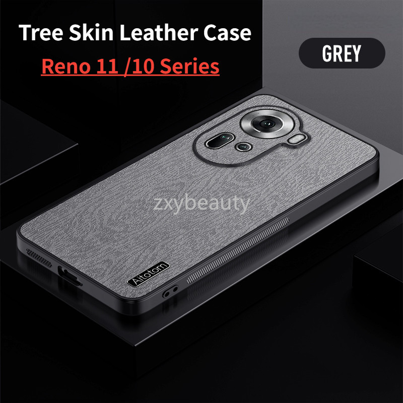 ปลอกสําหรับoppo Reno 11 10 Pro Plus 11F 5G 4G 2024 เคสโทรศัพท์หนังต้นไม้ปกอ่อนสําหรับReno11 Reno11F 11Pro 10Pro + Reno10 Reno10Proกันกระแทกกลับกรณี