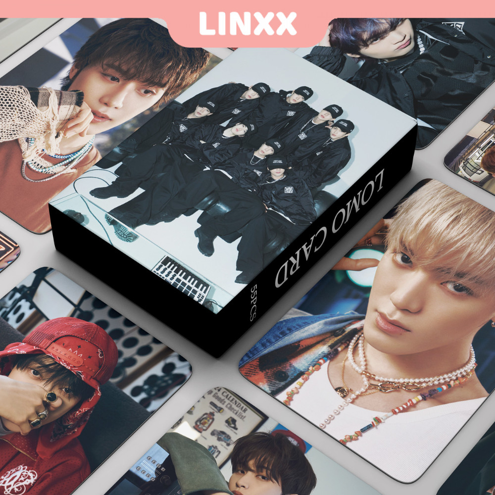 Linxx 55 ชิ้น NCT 127 เดินอัลบั้ม Lomo Card Kpop Photocards โปสการ์ด Series