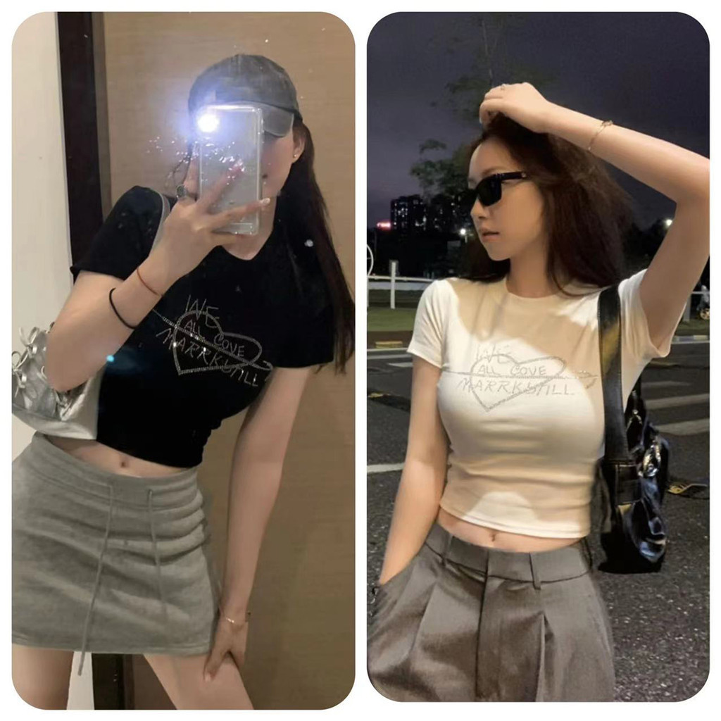 เสื้อครอปรุ่นใหม่ล่าสุด แฟชั่นใหม่สำหรับสาวๆสไตล์เกาหลีพร้อมส่งในไทย