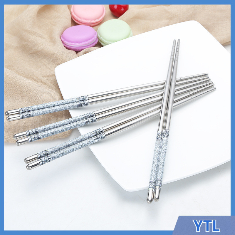 YTL ตะเกียบสแตนเลส （1 คู่）