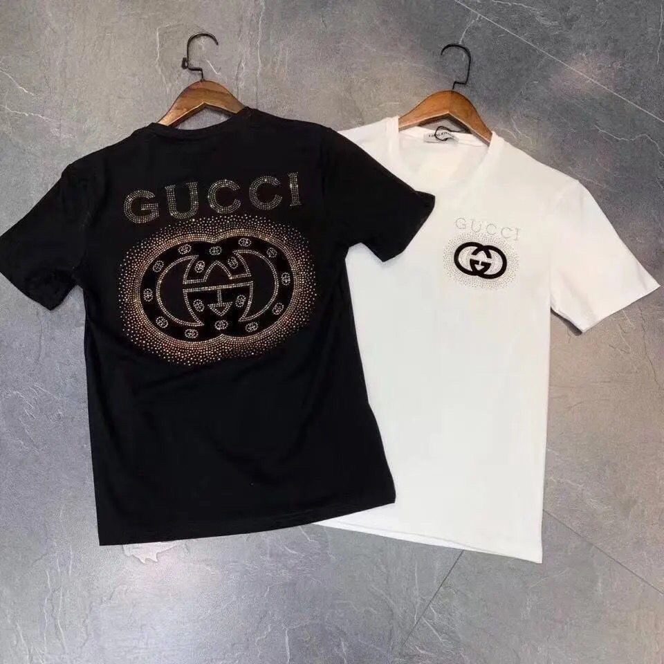 เสื้อยืดแขนสั้นผู้ชายแฟชั่น Gucci2024