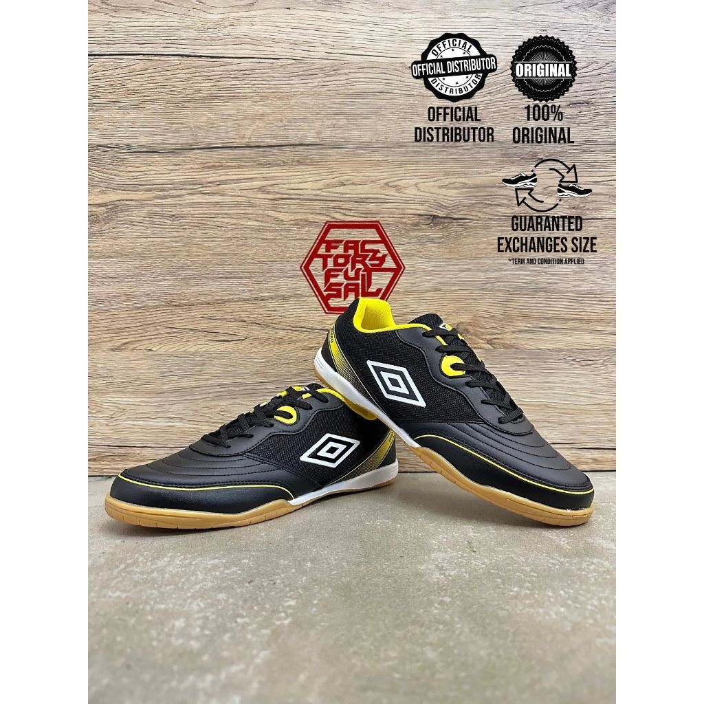 UMBRO SALA PULSE (สีเหลือง) รองเท้า KASUT FUTSAL
