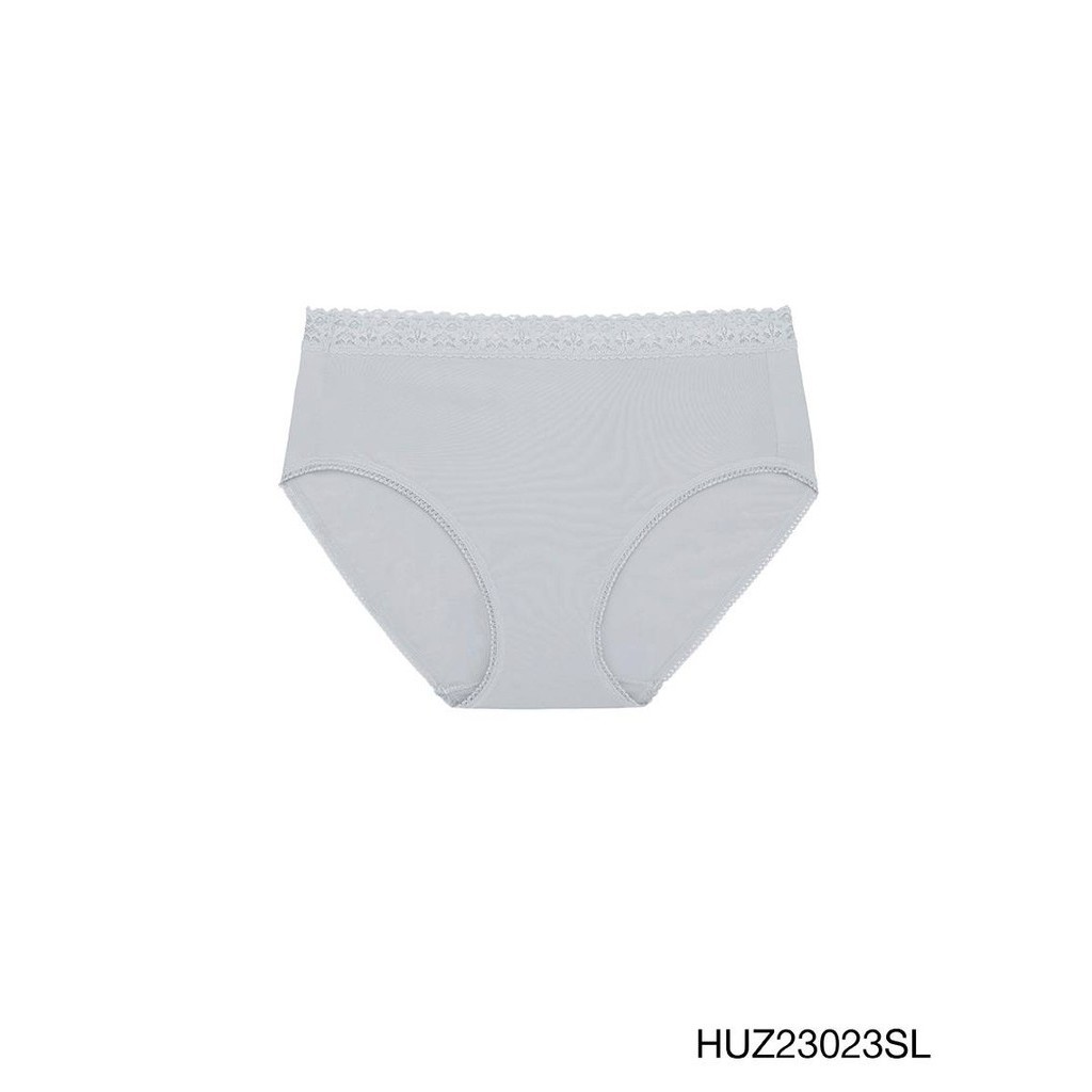 Sabina Habpy Panty กางเกงในทรงเอวสูงปานกลาง รหัส HUZ23023SL - สีเทาอ่อน