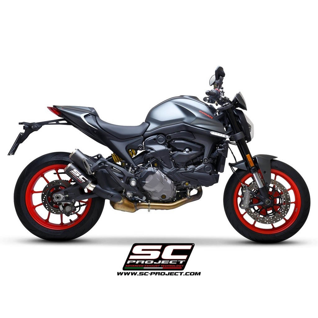 ท่อSC-Project สำหรับ DUCATI MONSTER 937 (2021) | Twin CR-T Muffler