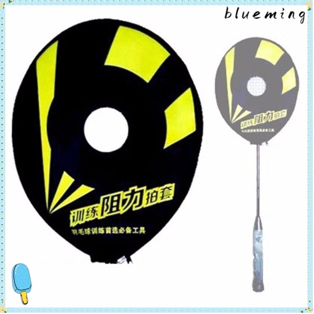 Blueming2 ปลอกสวมหุ้มไม้แบดมินตัน ผ้าแคนวาส สีดํา สีฟ้า สําหรับออกกําลังกาย