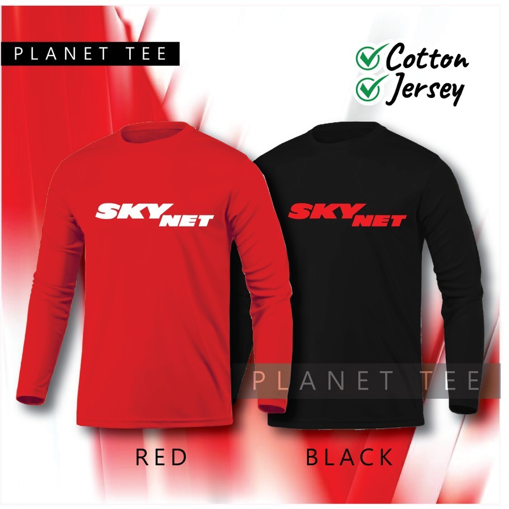 Skynet Rider Cotton Jersey เสื้อยืดแขนยาว พร้อมส่ง