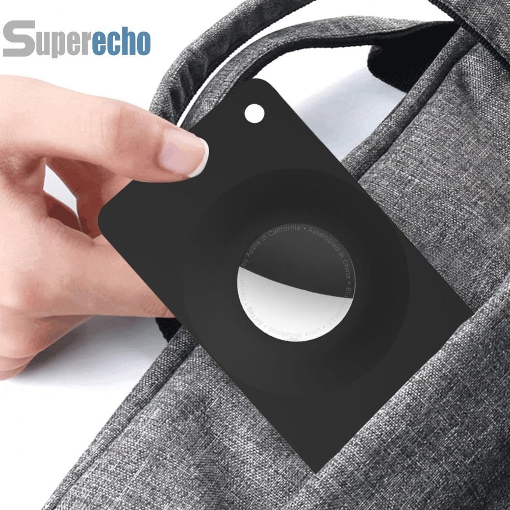 สําหรับ Airtag กระเป๋าสตางค์เคสใส่การ์ดแบบบางพิเศษสําหรับผู้ถือบัตร Apple Airtag [superecho.th]
