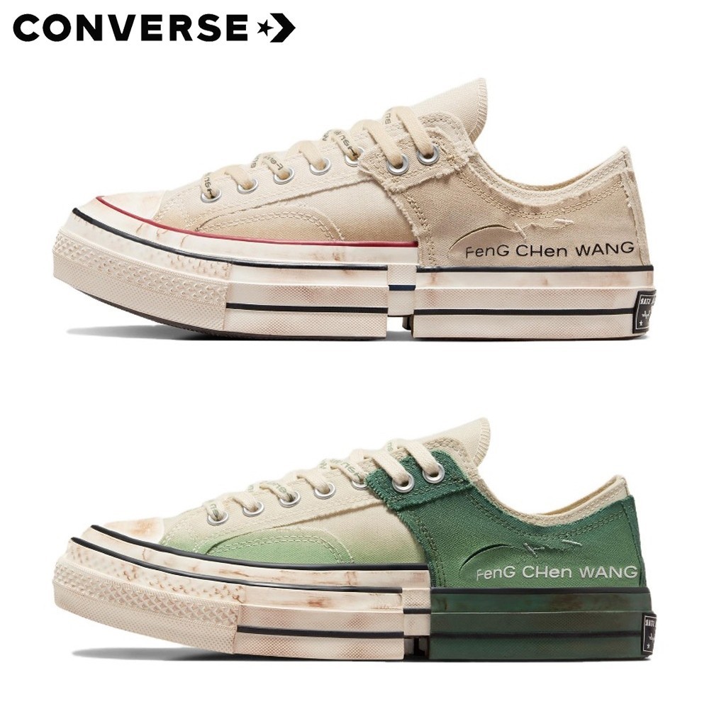Converse X Feng Chen Wang 2in1 Chuck 70 คอนเวิร์ส การปรับโครงสร้างใหม่ รองเท้าผ้าใบต่ำ UNISEX A07718C A07636C