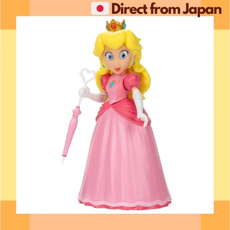 San-Ei Trade The Super Mario Brothers Movie Action Figure Peach W7.5 X D7.5 X H14.5cm[Japan Shipped]