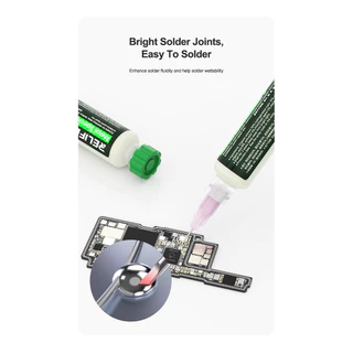 ฟลักซ์บัดกรี RELIFE F-22A อเนกประสงค์โลหะพิเศษ Solder Flux Bright Solder ข้อต่อเมนบอร์ดเชื่อมโทรศัพท์ซ่อมเครื่องมือ
