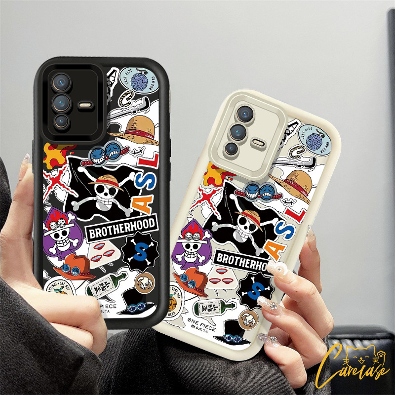เคสโทรศัพท์สําหรับvivo S10E V23E S12 V23 S17T V29 V5 Lite V5S V9 Youth V11i V15 Pro V21 V25 V25E V27 Pro V27E V30E-5Gแฟชั่นAnti-Dropการ์ตูนกันกระแทกProtectorการ์ตูน ﻿