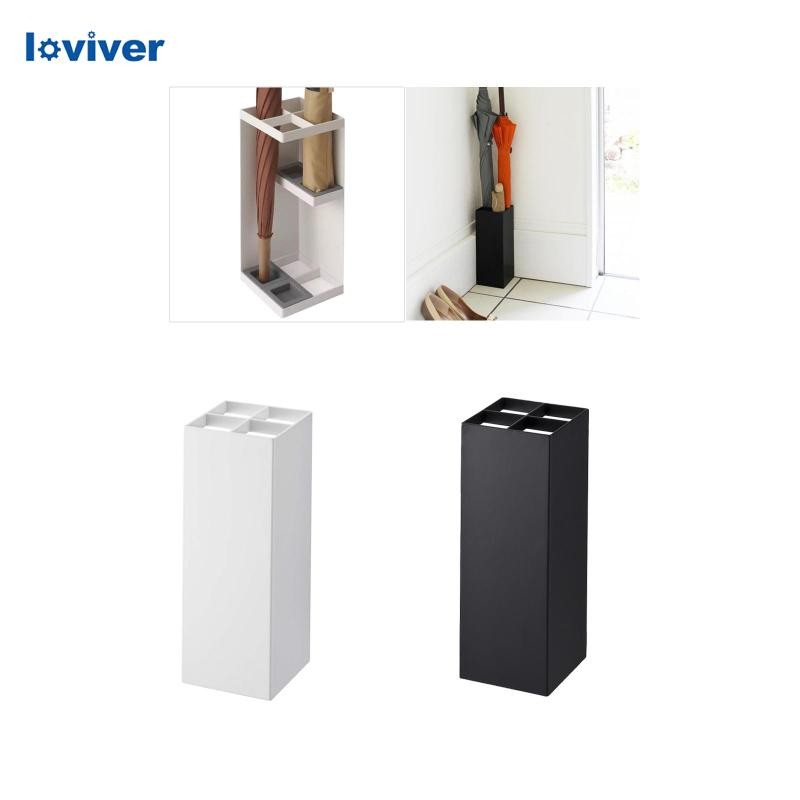 [Loviver] ที่วางร่ม Stand Storage Bucket Organizer คอนเทนเนอร์ร่ม Stand Rack