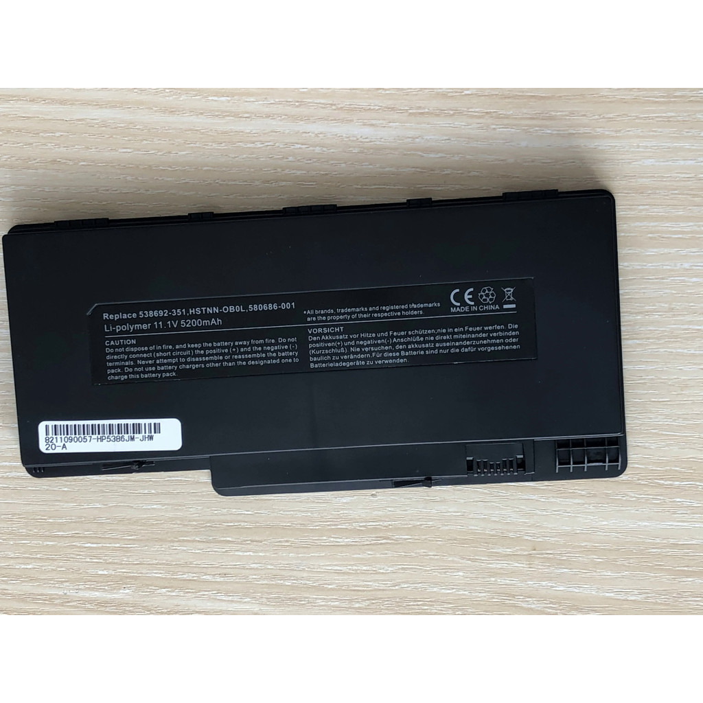 แล็ปท็อป Battery For HP Pavilion dm3, dm3-1000, dm3-1100 HSTNN-DB0L, 577093-001, HSTNN-E02C