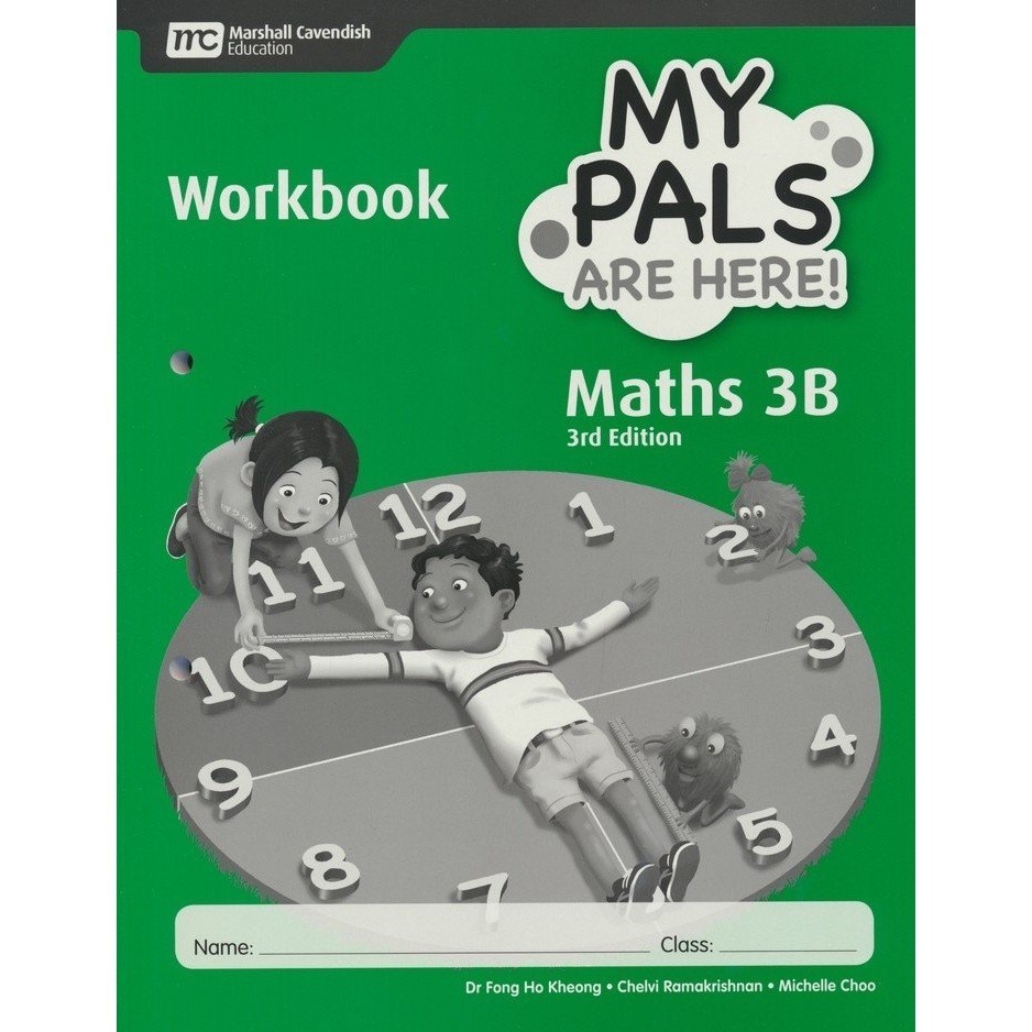 หนังสือ My Pals Are Here Maths Workbook 1A - 6B/3rd Edition