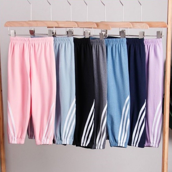 LFKids Autumn Joggers 100-150cm Dralon Sweatpants สําหรับฤดูใบไม้ร่วงฤดูหนาว