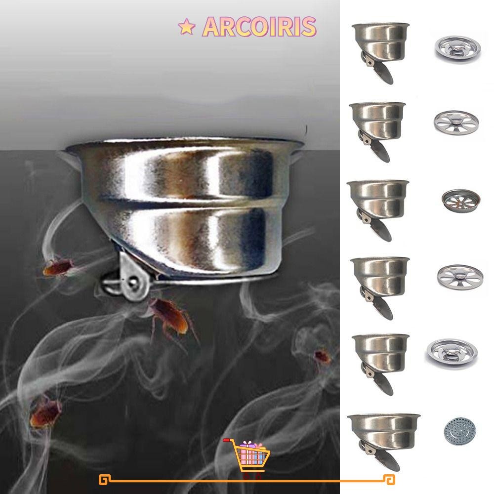 Arcoiris ท่อระบายน้ําชั้นสแตนเลส,กับดัก Universal Shower Anti-กลิ่น Drainer,กรองปลั๊กผม Catcher อุปกรณ์ฮาร์ดแวร์อ่างอาบน้ําพื้นดินรั่วห้องครัวห้องน้ําโรงแรม