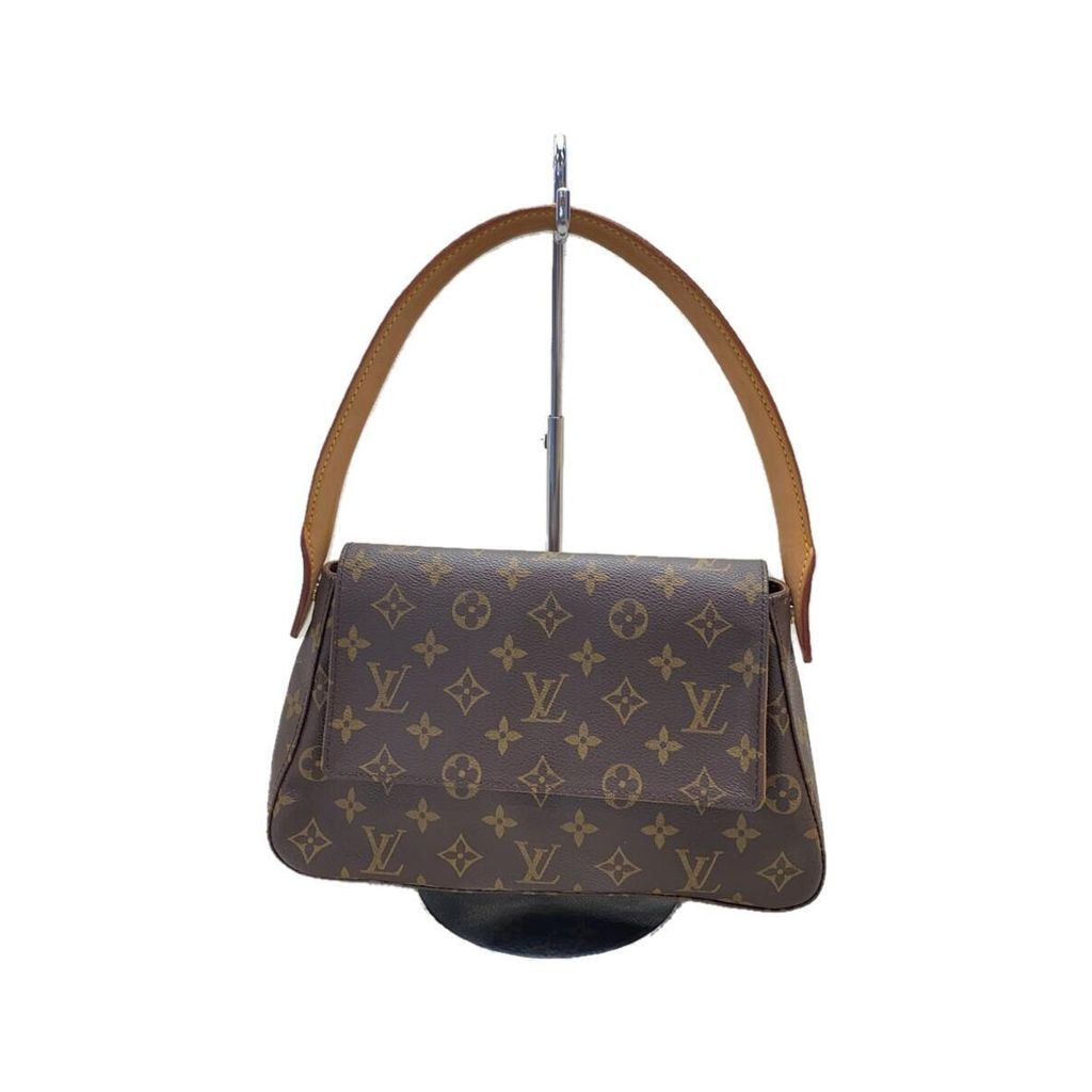 LOUIS VUITTON Handbag Monogram Looping Canvas Brown PVC Direct from Japan Secondhand 2333353101727