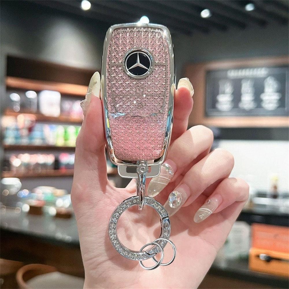 Tpu ฝาครอบกุญแจรถ, Fit สําหรับ Mercedes Benz ECS GLC Class E200 E400 E63 W213 S550 S560 C260 A200 อุปกรณ์เสริม