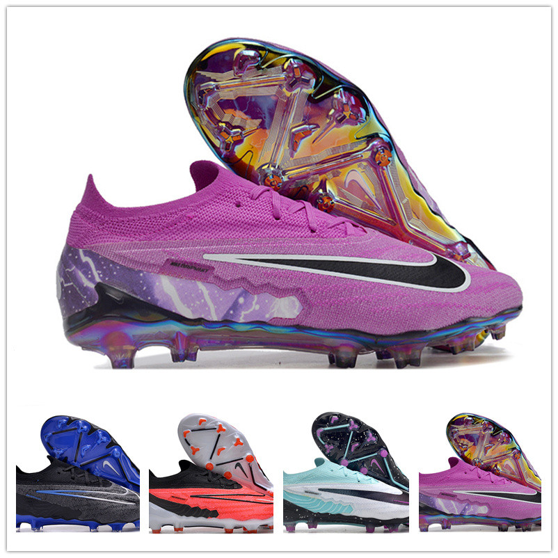 Nike2024 Phantom GX Academy FG Phantom GX ไมโครไฟเบอร์ FG รองเท้าฟุตบอล36-45 F9PL