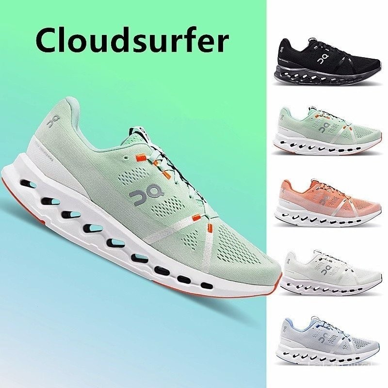 Cloudsurfer รองเท้าวิ่งกีฬารุ่นใหม่รองเท้าวิ่งกันกระแทกนุ่มระบายอากาศได้ดีสำหรับผู้ชายและผู้หญิง iko