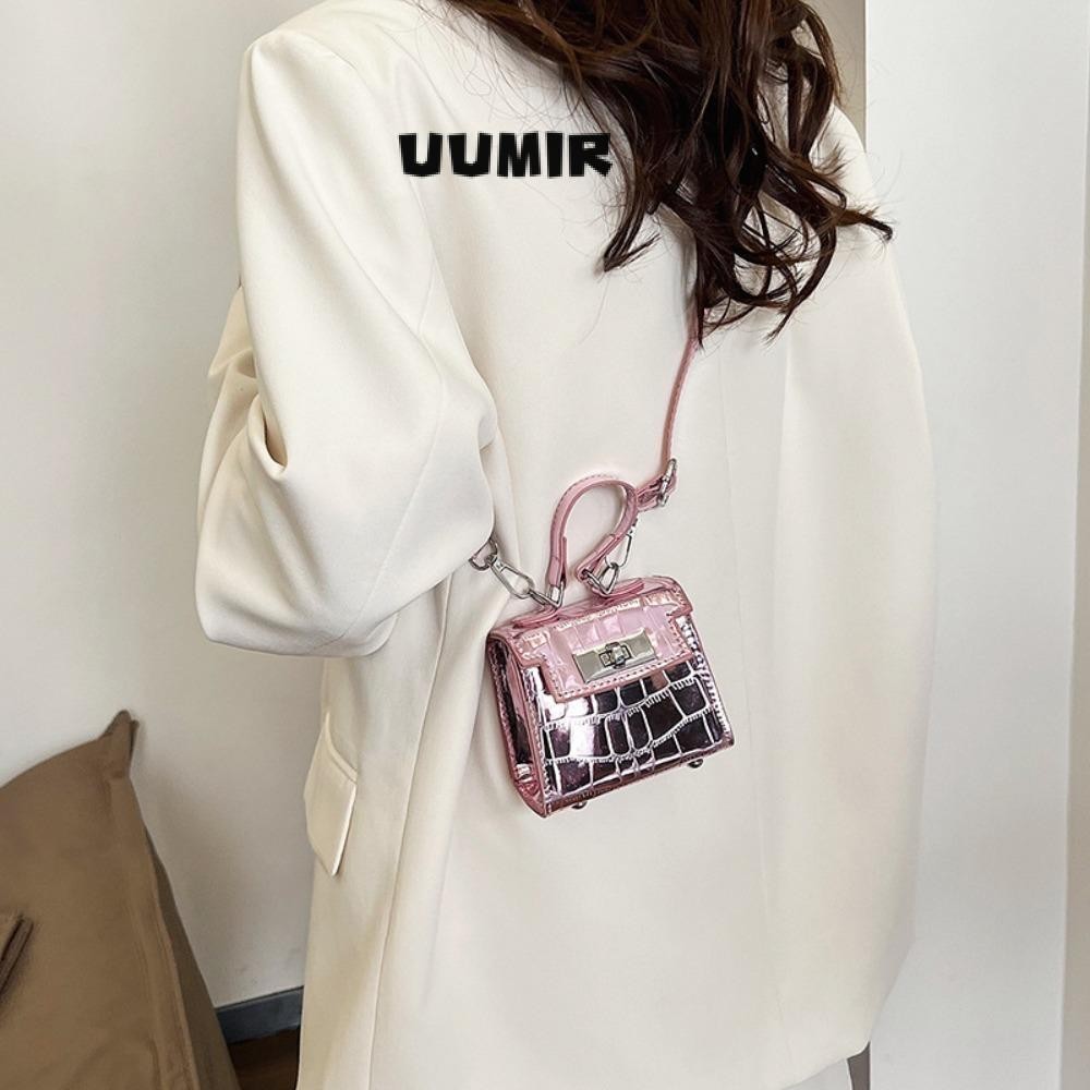 UUMIR กระเป๋าสะพาย,เลเซอร์พ่อแม่และลูกกระเป๋าสะพายข้าง,สไตล์สีทึบกระเป๋าสตางค์เจ้าหญิงไหล่ของ ผู้สื่อสาร กระเป๋าฤดูร้อนตกแต่ง