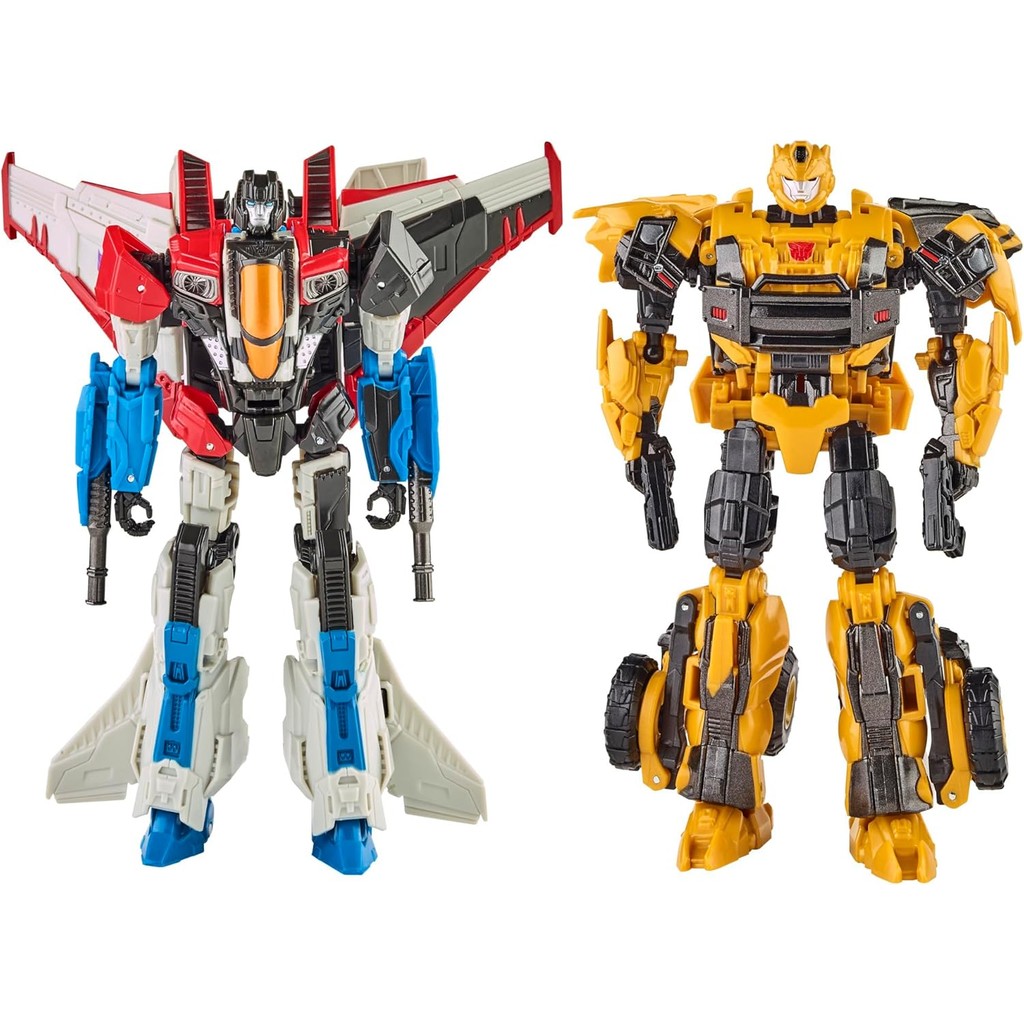 Transformers Reactivate Video Game Inspired Bumblebee and Starscreen 2-Pack 6.5" Conversion Action F
