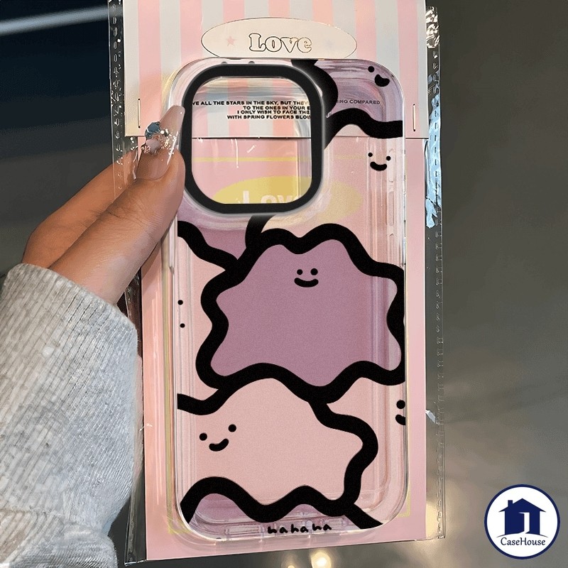 เคสนิ่มใส Lovely Monster เข้ากันได้กับ Samsung A05s A15 A05 A54 A14 A03s A12 A23 A32 A24 A52 A50 A53 A02s A34 A02s