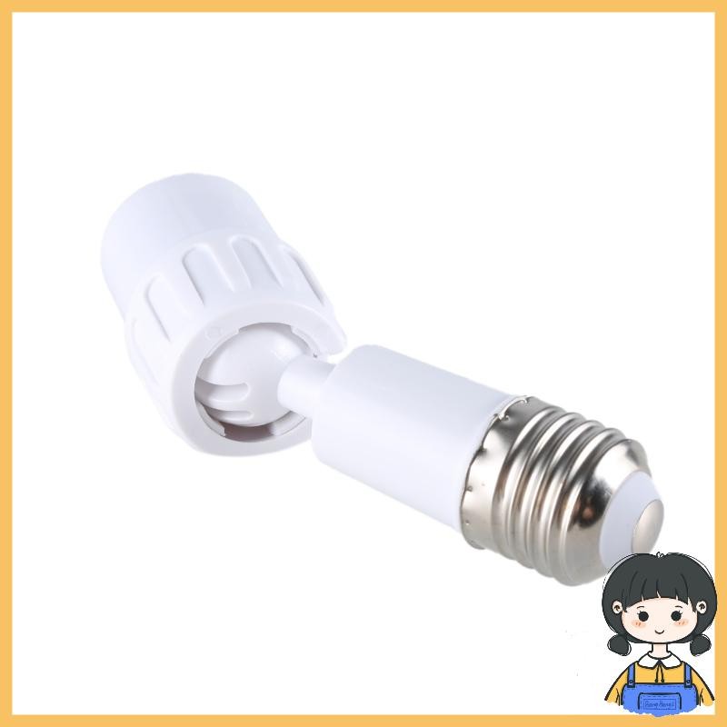 Bang E27 ถึง E27 ซ็อกเก็ต Extender หมุนได้อะแดปเตอร์ติดตั้งไฟสําหรับไส้ LED