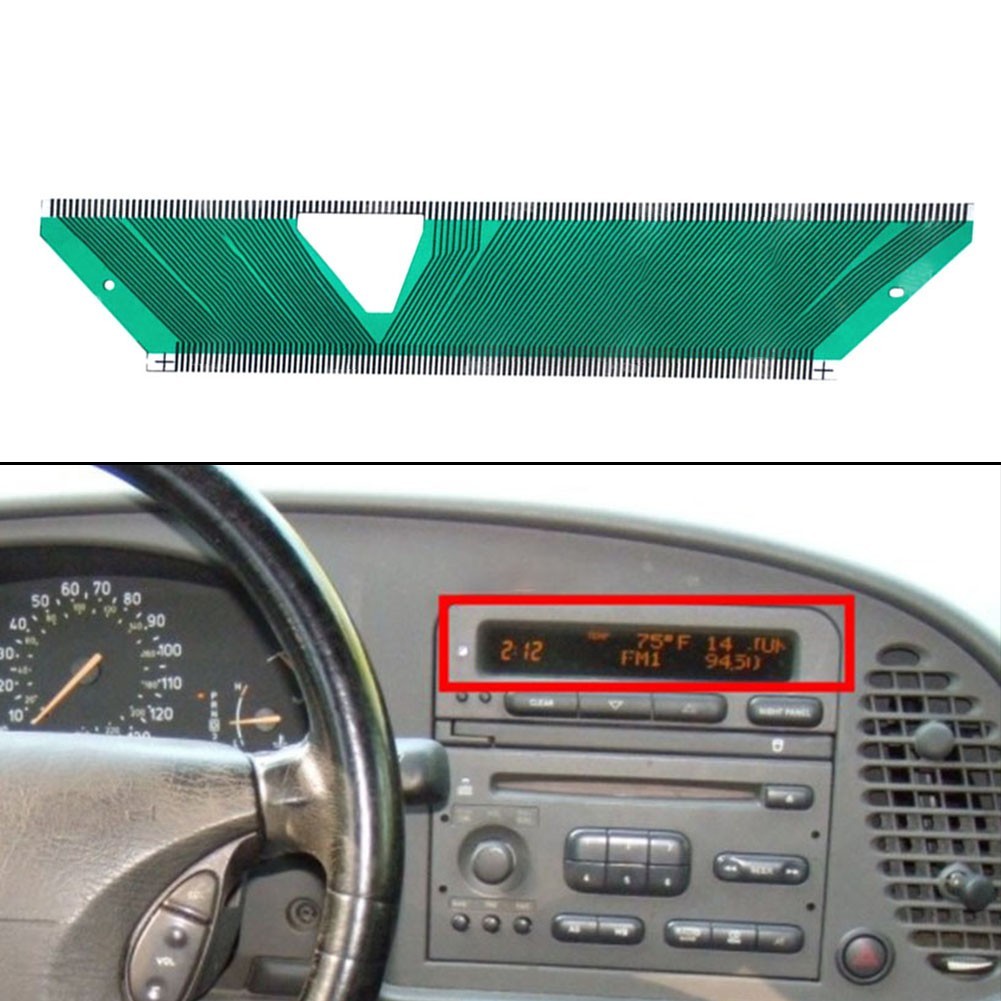 ✨สายแบนสําหรับ Saab 9-3/955, SID2 Infocenter Display Pixel Missing Repair