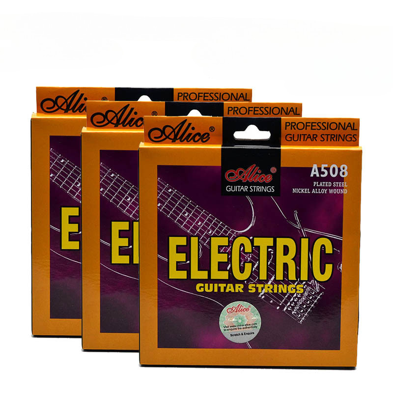 สายชุดกีตาร์ไฟฟ้าแสงอัลตร้า A508SL สายสายสายสาย 22 ถึง 24 Fret สายกีตาร์ไฟฟ้า